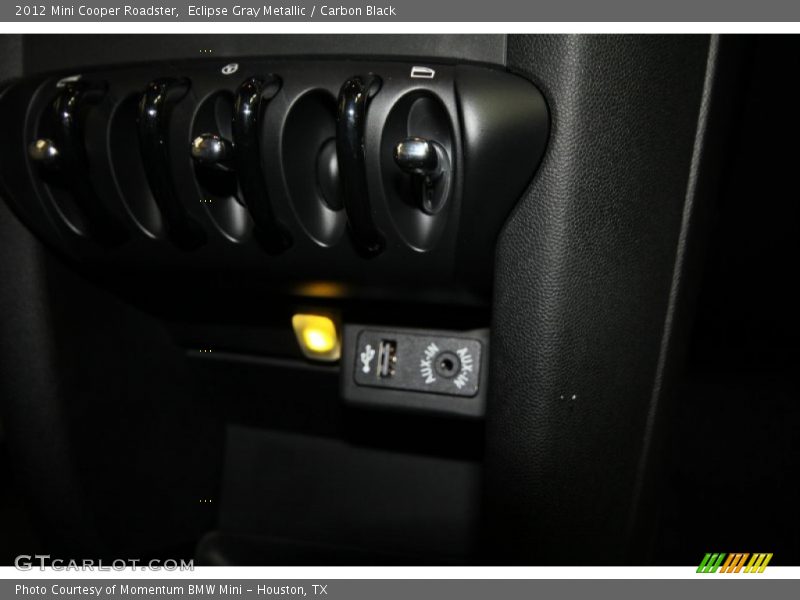 Eclipse Gray Metallic / Carbon Black 2012 Mini Cooper Roadster