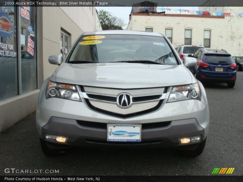 Billet Silver Metallic / Taupe 2009 Acura MDX Technology