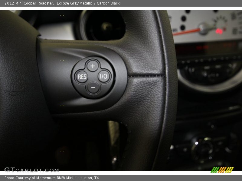 Eclipse Gray Metallic / Carbon Black 2012 Mini Cooper Roadster