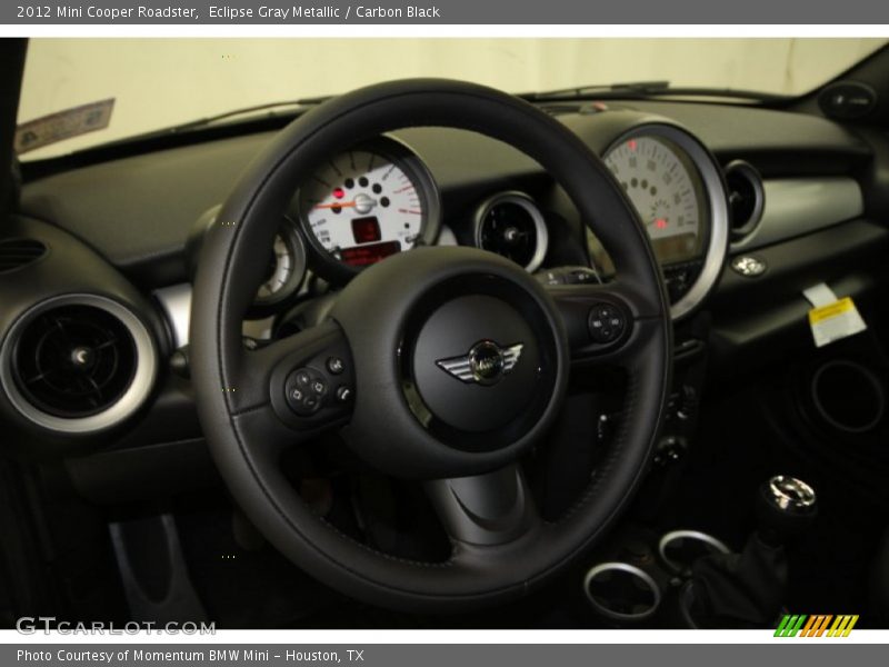 Eclipse Gray Metallic / Carbon Black 2012 Mini Cooper Roadster