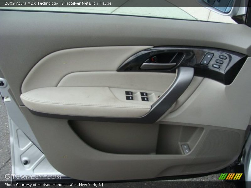 Billet Silver Metallic / Taupe 2009 Acura MDX Technology