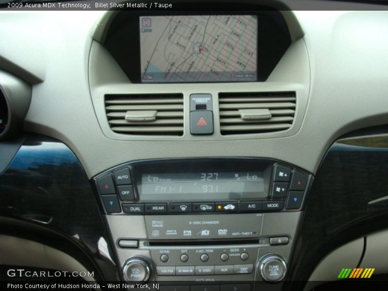 Billet Silver Metallic / Taupe 2009 Acura MDX Technology