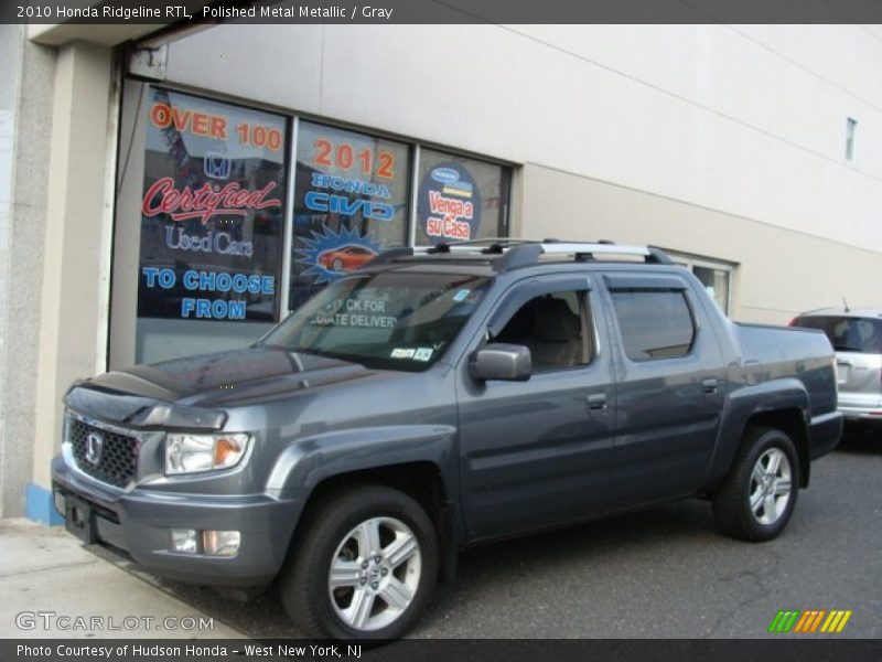 Polished Metal Metallic / Gray 2010 Honda Ridgeline RTL