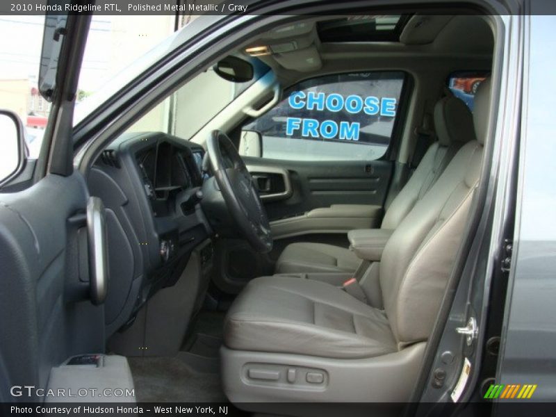 Polished Metal Metallic / Gray 2010 Honda Ridgeline RTL