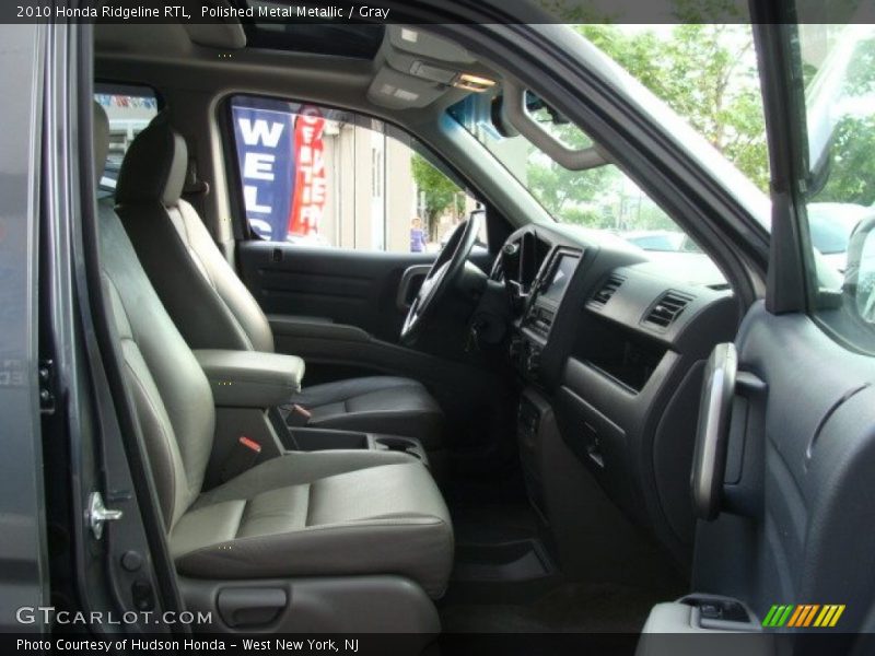 Polished Metal Metallic / Gray 2010 Honda Ridgeline RTL