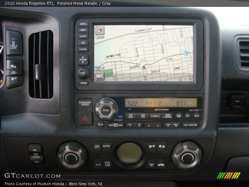 Polished Metal Metallic / Gray 2010 Honda Ridgeline RTL