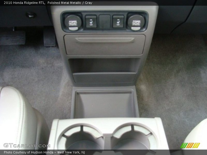 Polished Metal Metallic / Gray 2010 Honda Ridgeline RTL