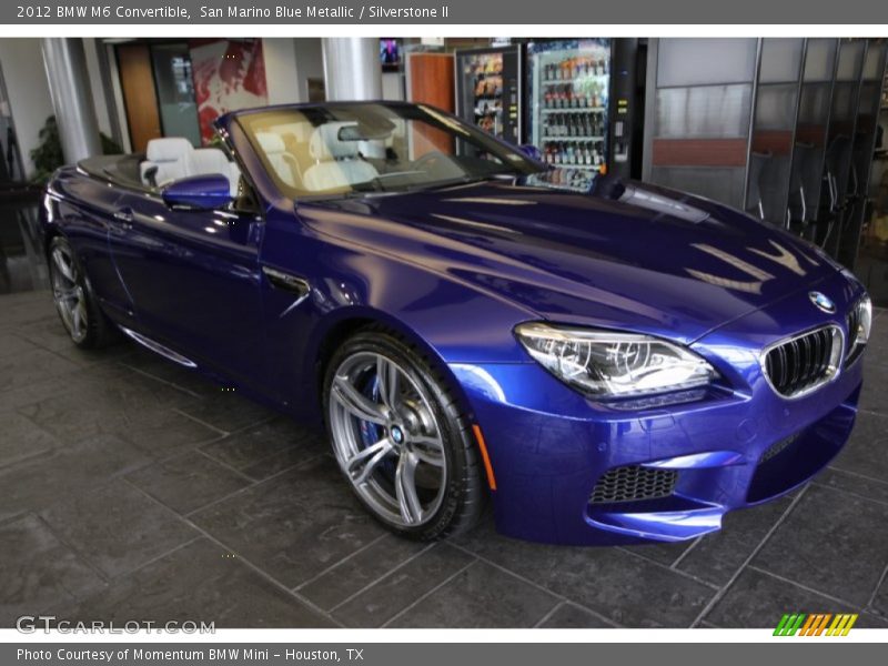 Front 3/4 View of 2012 M6 Convertible