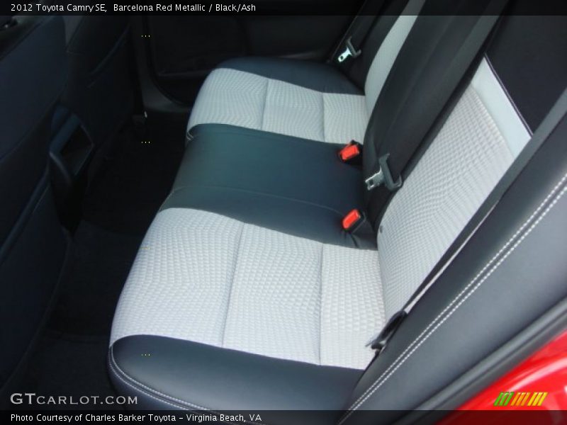Barcelona Red Metallic / Black/Ash 2012 Toyota Camry SE