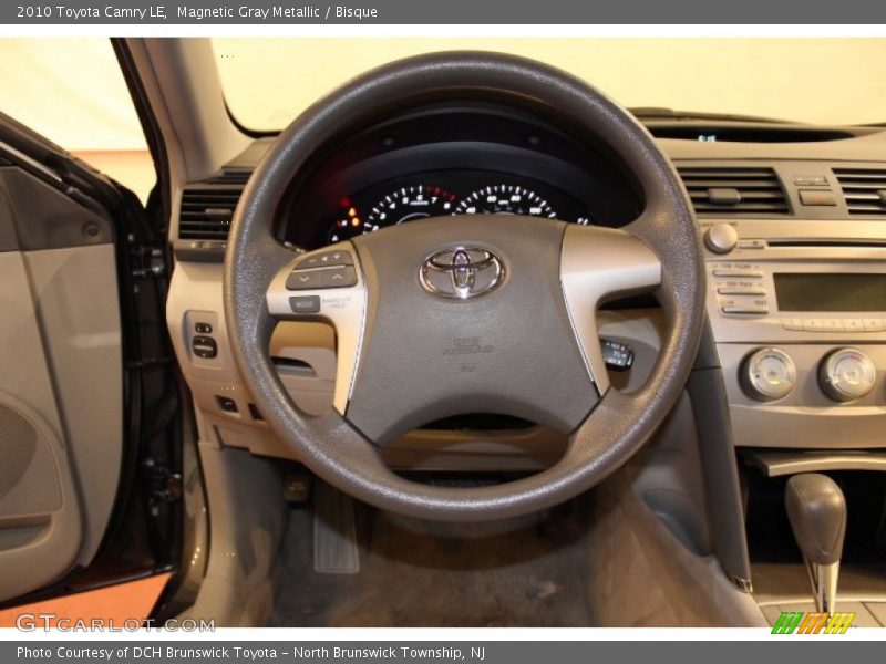 Magnetic Gray Metallic / Bisque 2010 Toyota Camry LE