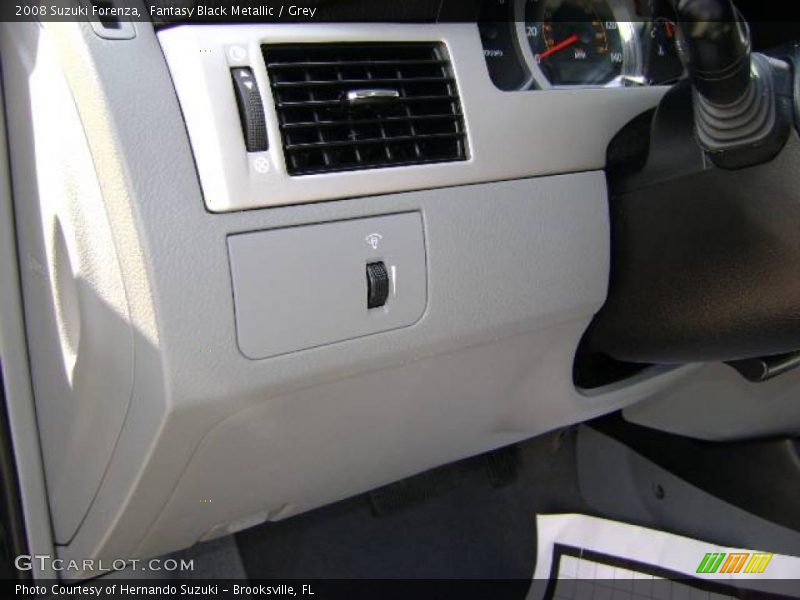 Fantasy Black Metallic / Grey 2008 Suzuki Forenza