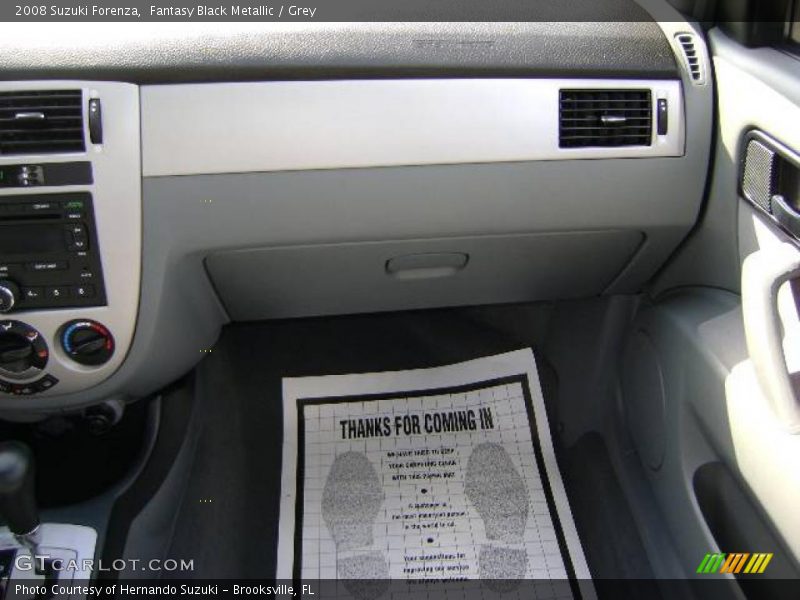 Fantasy Black Metallic / Grey 2008 Suzuki Forenza