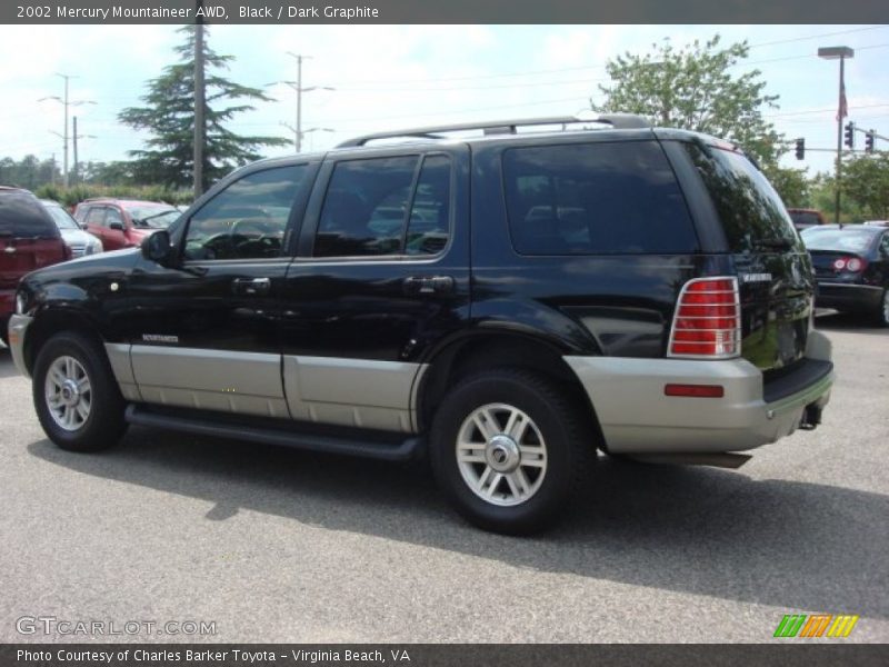 Black / Dark Graphite 2002 Mercury Mountaineer AWD