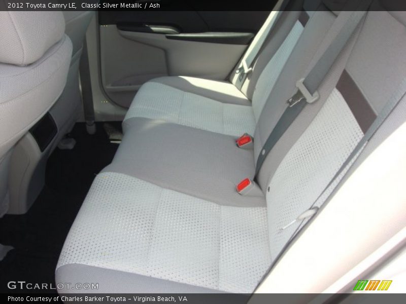 Classic Silver Metallic / Ash 2012 Toyota Camry LE