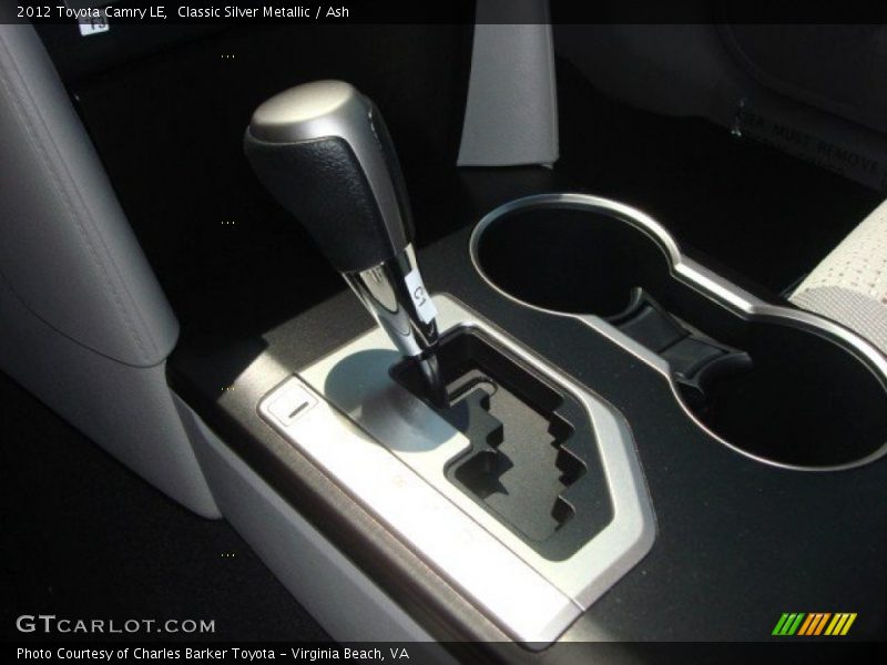 Classic Silver Metallic / Ash 2012 Toyota Camry LE