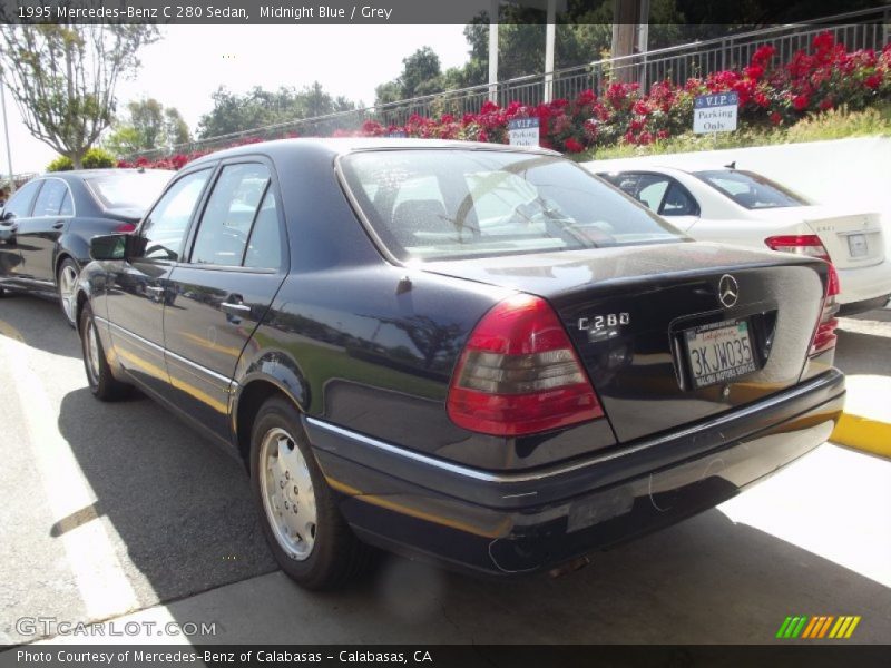 Midnight Blue / Grey 1995 Mercedes-Benz C 280 Sedan