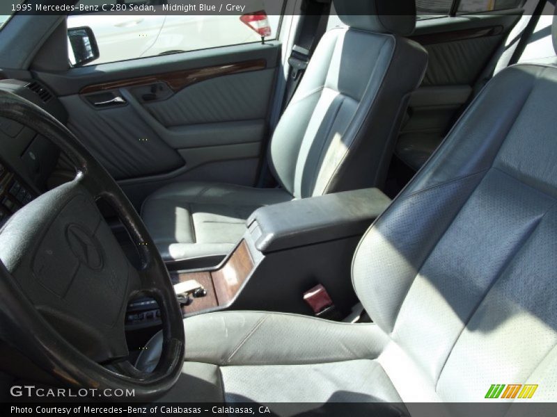 Midnight Blue / Grey 1995 Mercedes-Benz C 280 Sedan