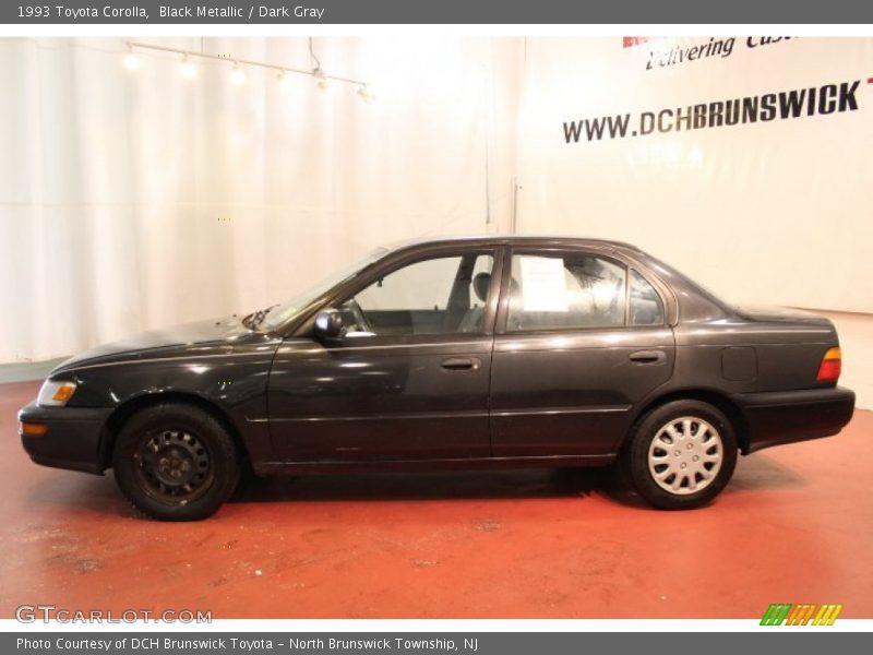 Black Metallic / Dark Gray 1993 Toyota Corolla