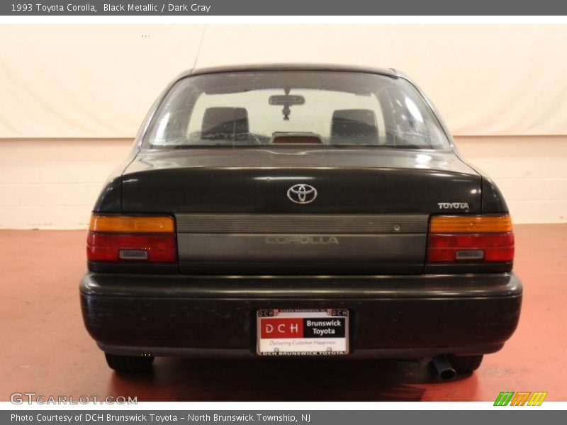 Black Metallic / Dark Gray 1993 Toyota Corolla