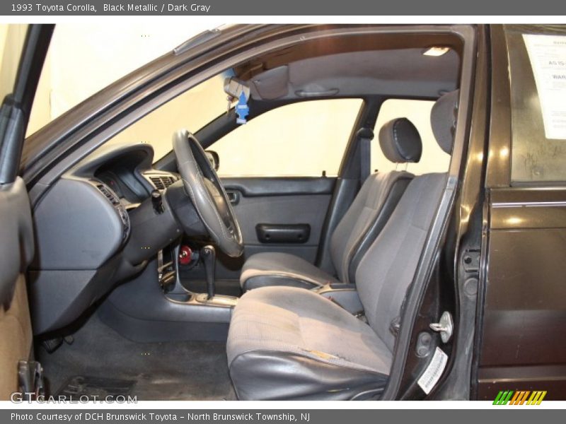 Black Metallic / Dark Gray 1993 Toyota Corolla