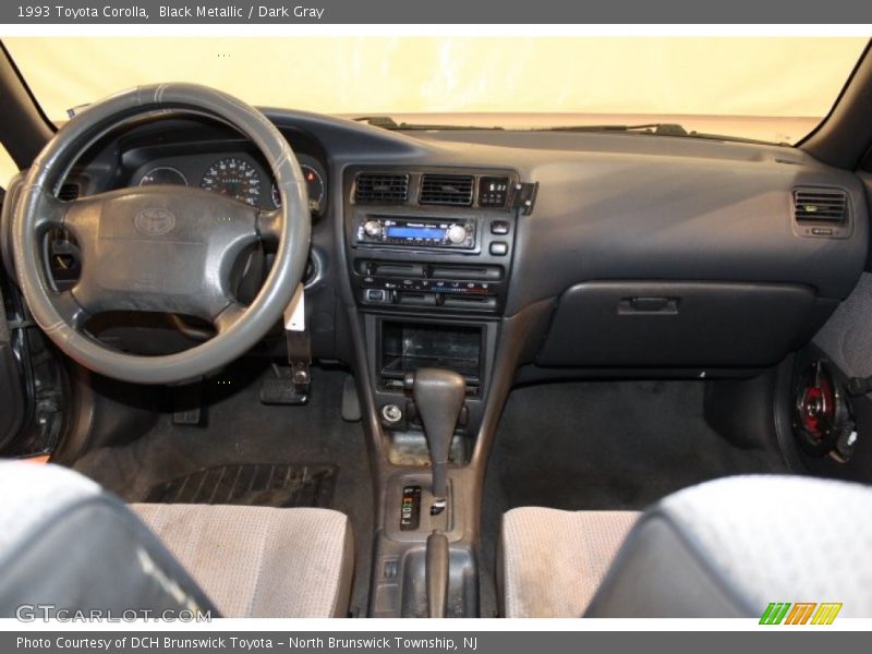Black Metallic / Dark Gray 1993 Toyota Corolla