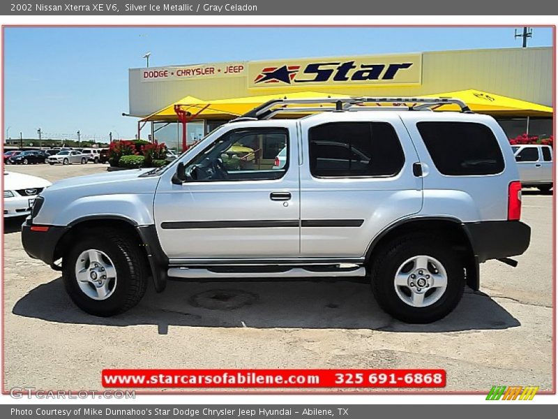 Silver Ice Metallic / Gray Celadon 2002 Nissan Xterra XE V6