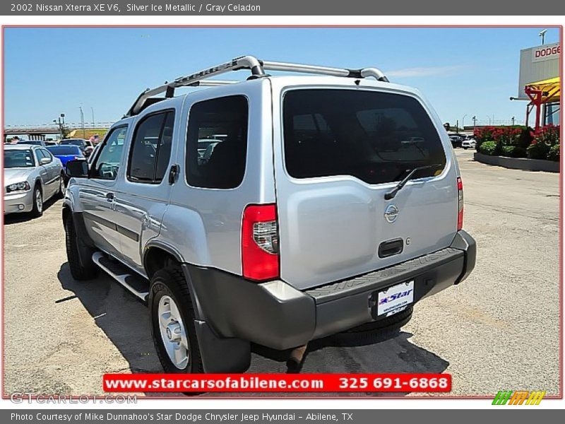 Silver Ice Metallic / Gray Celadon 2002 Nissan Xterra XE V6