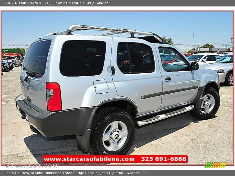 Silver Ice Metallic / Gray Celadon 2002 Nissan Xterra XE V6