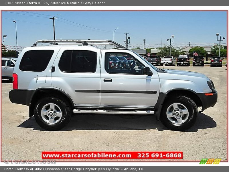 Silver Ice Metallic / Gray Celadon 2002 Nissan Xterra XE V6