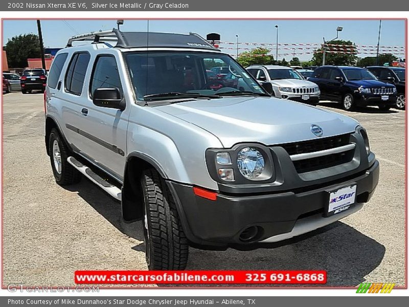 Silver Ice Metallic / Gray Celadon 2002 Nissan Xterra XE V6