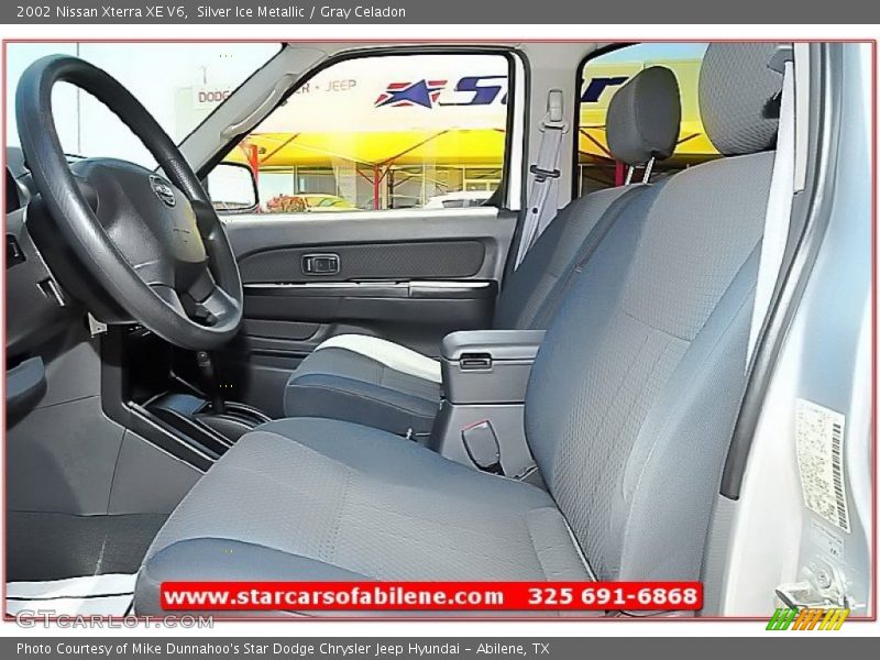 Silver Ice Metallic / Gray Celadon 2002 Nissan Xterra XE V6