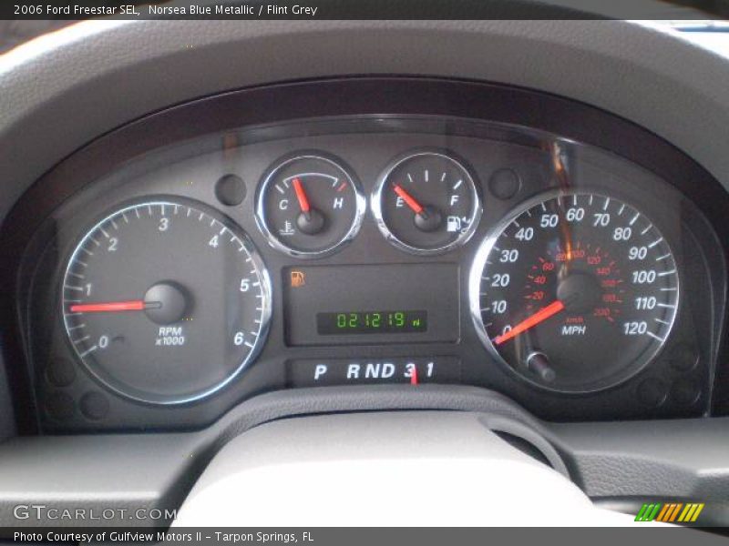 Norsea Blue Metallic / Flint Grey 2006 Ford Freestar SEL