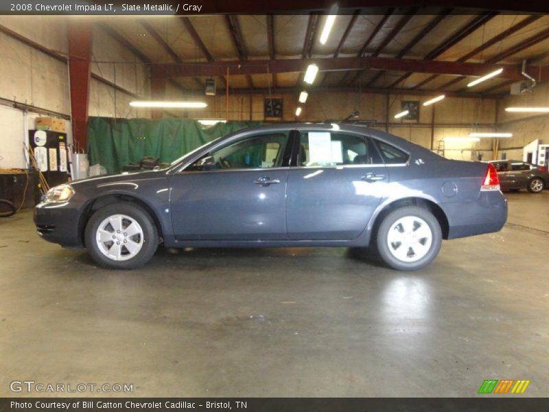Slate Metallic / Gray 2008 Chevrolet Impala LT