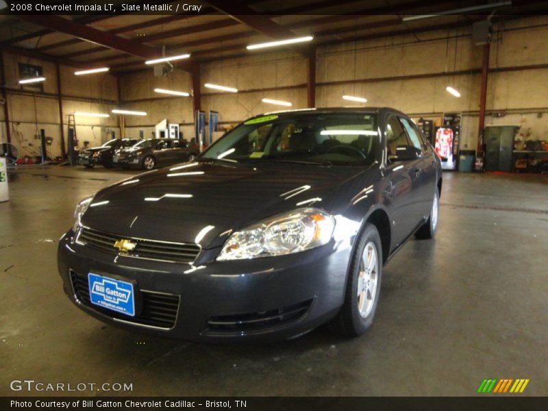 Slate Metallic / Gray 2008 Chevrolet Impala LT