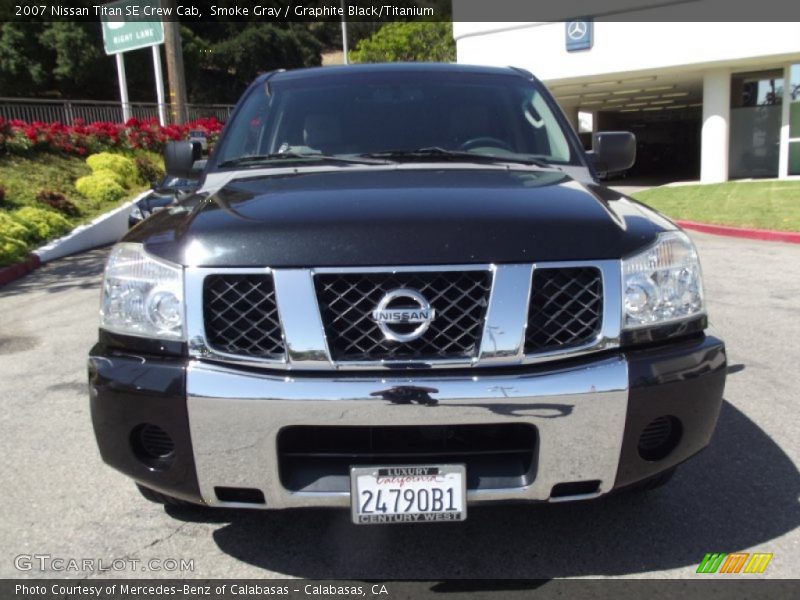 Smoke Gray / Graphite Black/Titanium 2007 Nissan Titan SE Crew Cab