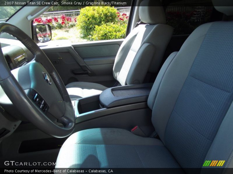 Smoke Gray / Graphite Black/Titanium 2007 Nissan Titan SE Crew Cab