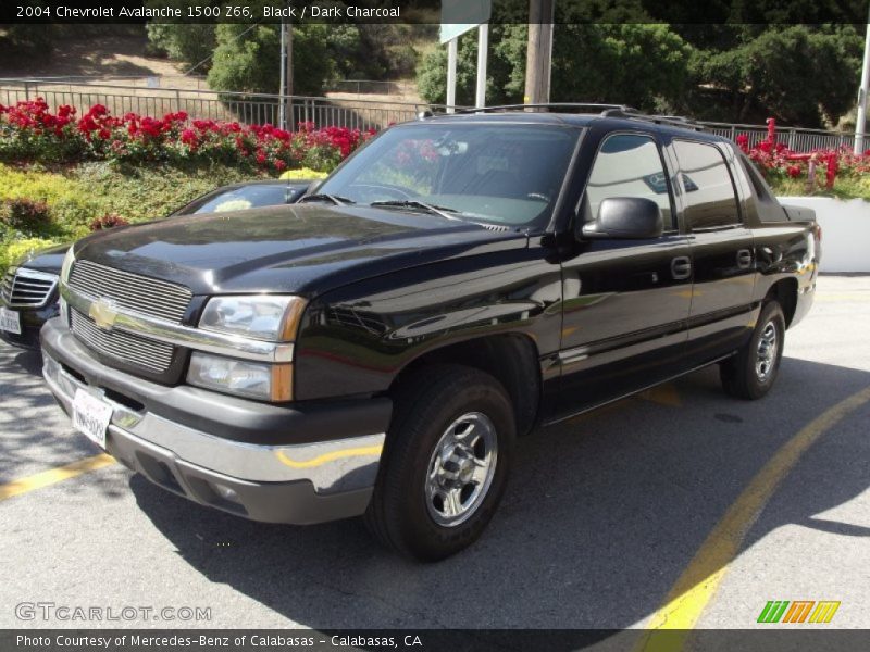 Black / Dark Charcoal 2004 Chevrolet Avalanche 1500 Z66