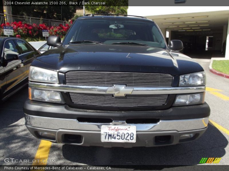 Black / Dark Charcoal 2004 Chevrolet Avalanche 1500 Z66