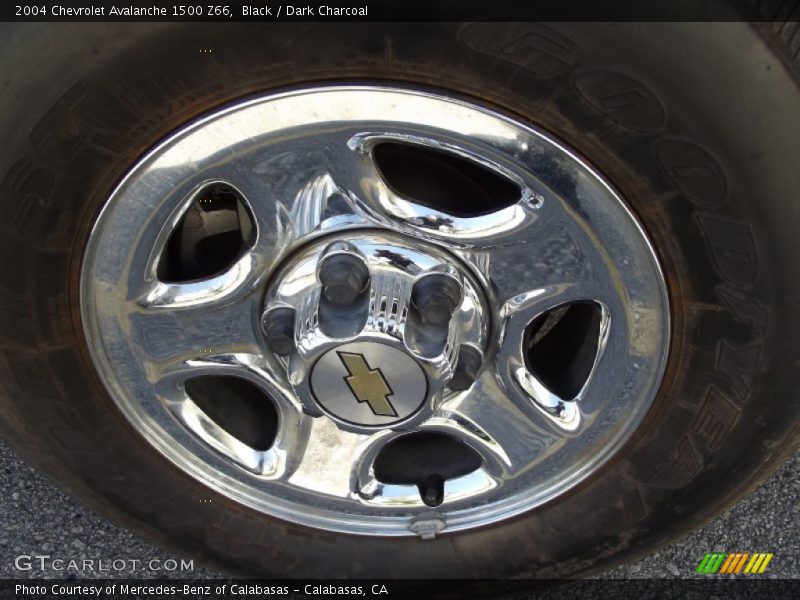Black / Dark Charcoal 2004 Chevrolet Avalanche 1500 Z66