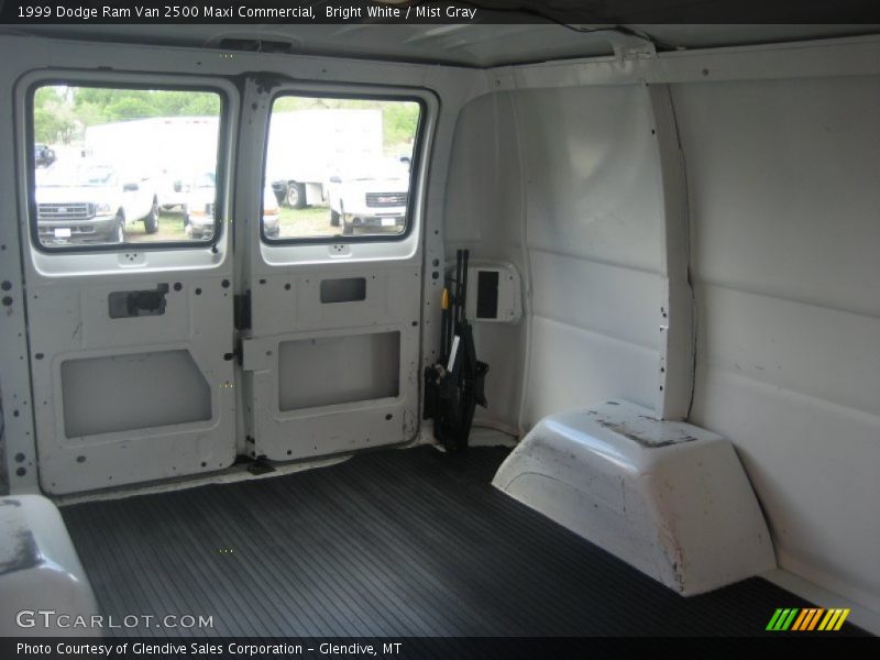 Bright White / Mist Gray 1999 Dodge Ram Van 2500 Maxi Commercial