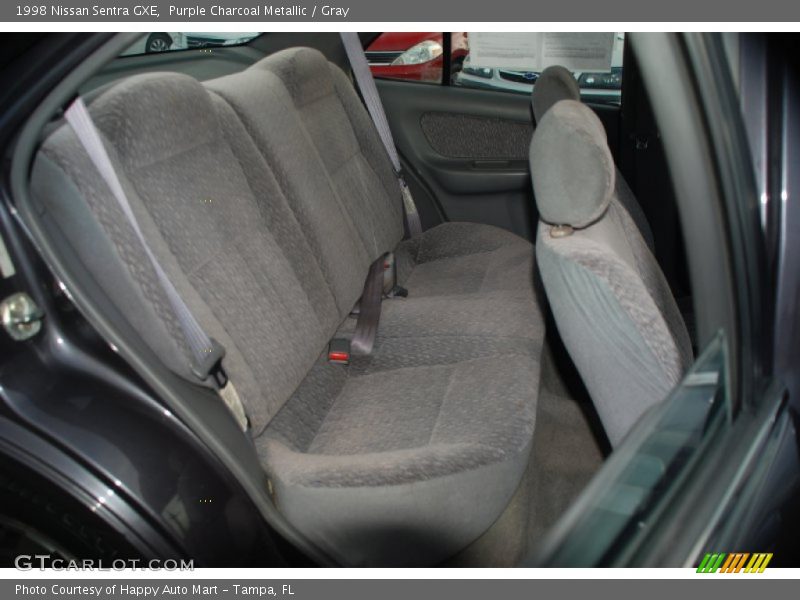 Purple Charcoal Metallic / Gray 1998 Nissan Sentra GXE
