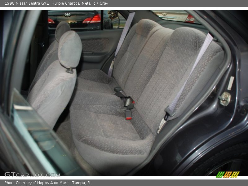 Purple Charcoal Metallic / Gray 1998 Nissan Sentra GXE