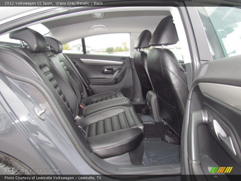 Urano Gray Metallic / Black 2012 Volkswagen CC Sport