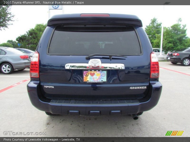 Nautical Blue Metallic / Taupe 2007 Toyota 4Runner SR5