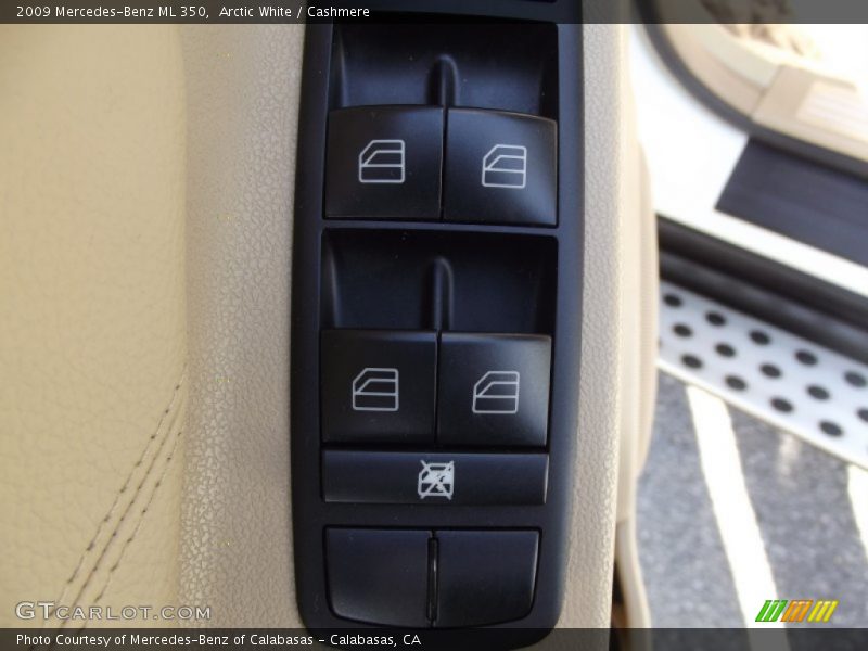 Arctic White / Cashmere 2009 Mercedes-Benz ML 350