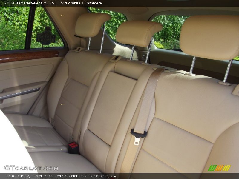 Arctic White / Cashmere 2009 Mercedes-Benz ML 350