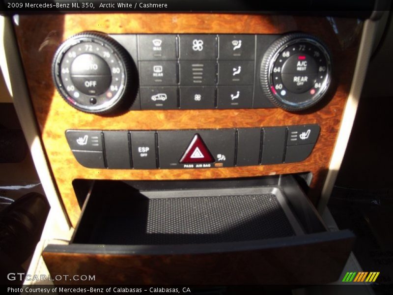 Arctic White / Cashmere 2009 Mercedes-Benz ML 350