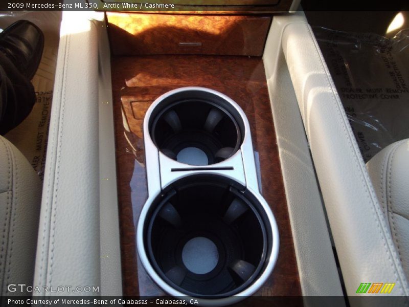 Arctic White / Cashmere 2009 Mercedes-Benz ML 350