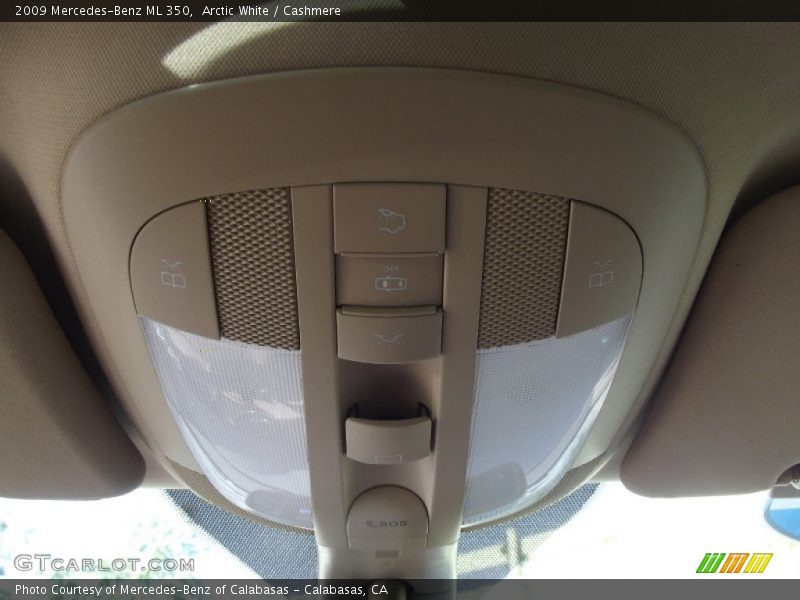 Arctic White / Cashmere 2009 Mercedes-Benz ML 350