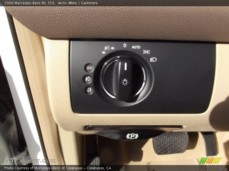 Arctic White / Cashmere 2009 Mercedes-Benz ML 350